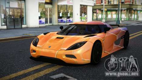 Koenigsegg Agera Rivean S6 para GTA 4
