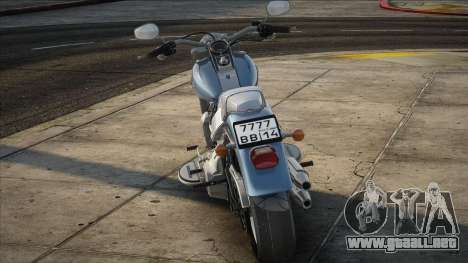 Harley-Davidson FLSTFB Fat Boy para GTA San Andreas