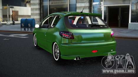 Peugeot 206 Yewi para GTA 4