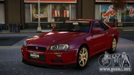 Nissan Skyline R34 Xegib para GTA 4