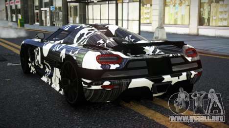 Koenigsegg Agera Rivean S1 para GTA 4