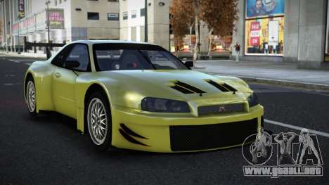 Nissan Skyline R34 Tianlage para GTA 4