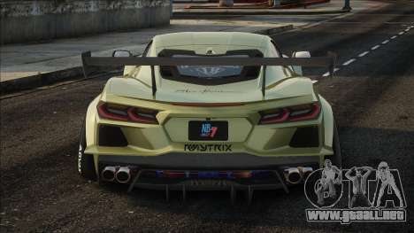Chevrolet Corvette C8 Liberty Walk Silhoutte Wor para GTA San Andreas