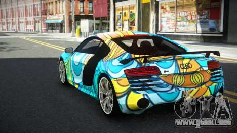 Audi R8 Chtoel S13 para GTA 4