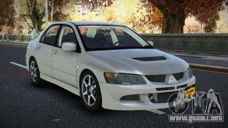 Mitsubishi Lancer Evolution VIII Jeruhoxub para GTA 4