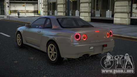 Nissan Skyline R34 Cezisuw para GTA 4