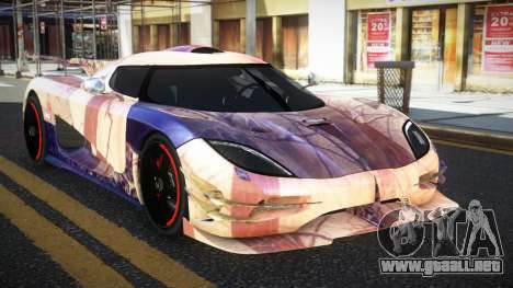 Koenigsegg Agera Jahine S1 para GTA 4