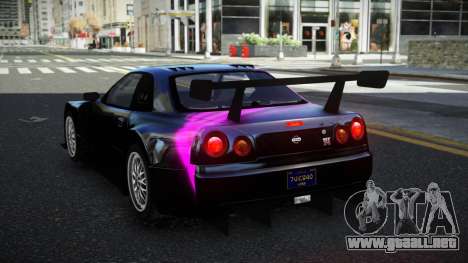 Nissan Skyline R34 Tianlage S12 para GTA 4