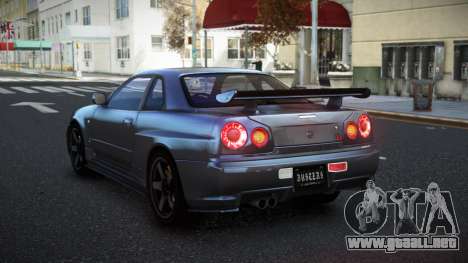Nissan Skyline R34 Selyn para GTA 4