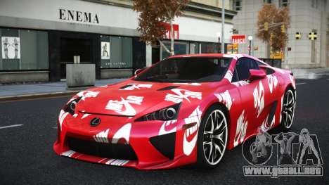 Lexus LFA Jenah S5 para GTA 4