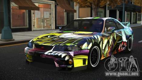 Nissan Skyline R33 Nala S6 para GTA 4