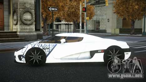 Koenigsegg CCX Reyen S5 para GTA 4