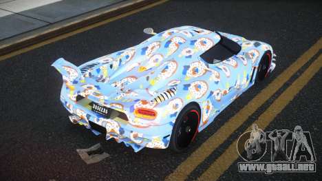 Koenigsegg Agera Jahine S4 para GTA 4