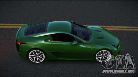 Lexus LFA Jenah para GTA 4