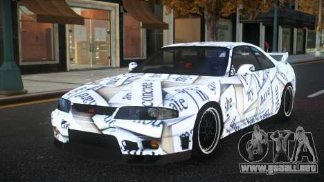 Nissan Skyline R33 Nala S13 para GTA 4