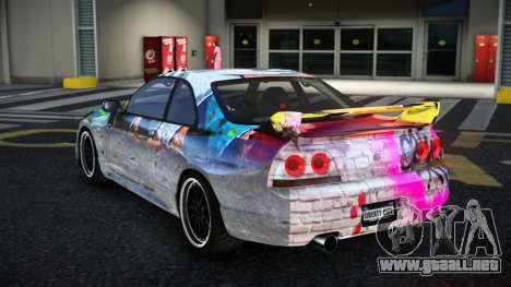 Nissan Skyline R33 Ronse S14 para GTA 4