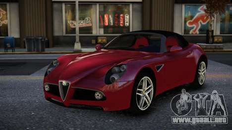 Alfa Romeo 8C Pirefovoc para GTA 4