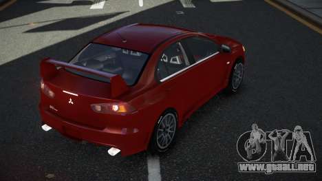 Mitsubishi Lancer Evolution X Tuzwaru para GTA 4