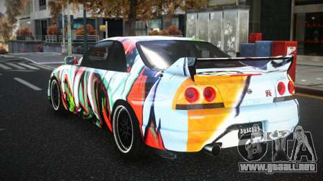 Nissan Skyline R33 Nala S8 para GTA 4