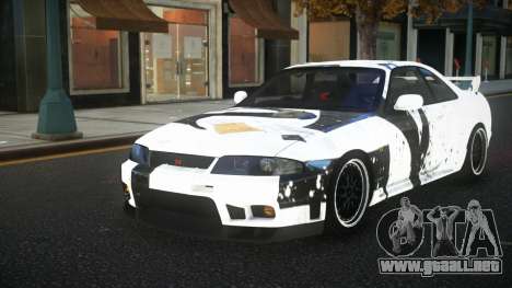 Nissan Skyline R33 Nala S9 para GTA 4