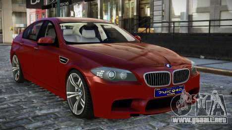 BMW M5 F10 Pikegun para GTA 4