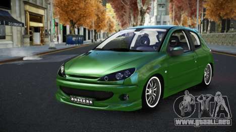 Peugeot 206 Yewi para GTA 4