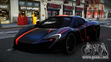 McLaren 650S Dendary S6 para GTA 4