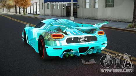 Koenigsegg Agera Jahine S13 para GTA 4