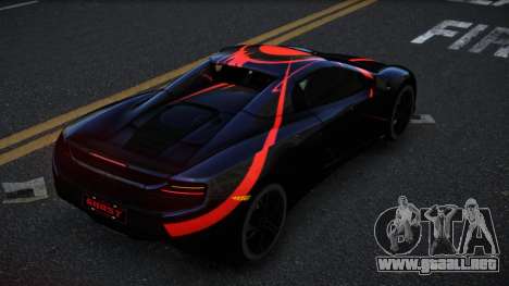 McLaren 650S Dendary S6 para GTA 4