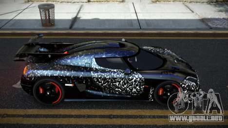 Koenigsegg Agera Jahine S8 para GTA 4