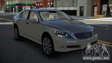 Lexus LS 600h Baqux para GTA 4