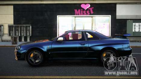 Nissan Skyline R34 Selyn S3 para GTA 4