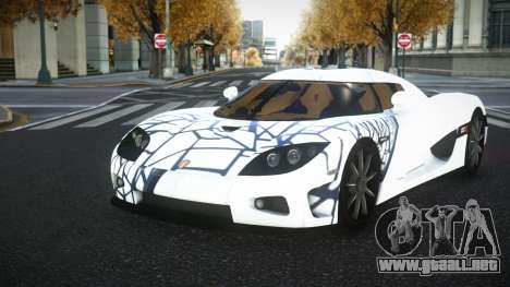 Koenigsegg CCX Reyen S5 para GTA 4