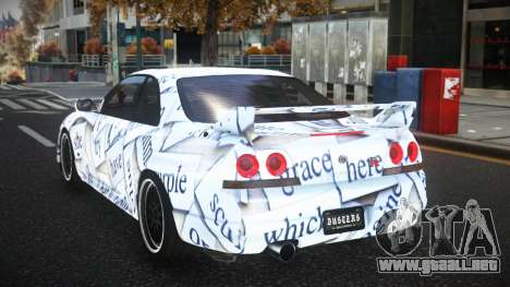 Nissan Skyline R33 Nala S13 para GTA 4