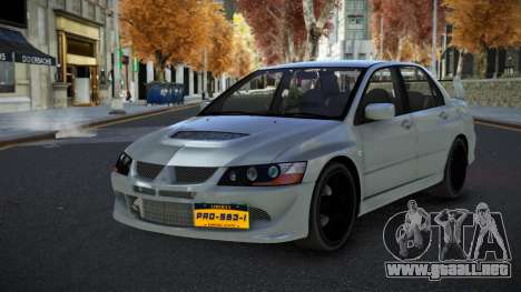 Mitsubishi Lancer Evolution VIII Mocmaz para GTA 4