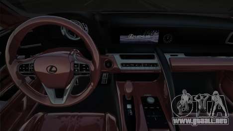 Lexus LC500 MZ Speed para GTA San Andreas