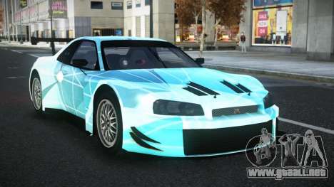Nissan Skyline R34 Tianlage S3 para GTA 4