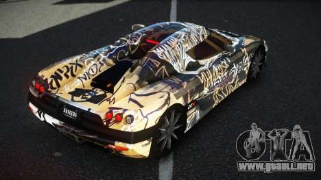 Koenigsegg CCX Reyen S2 para GTA 4