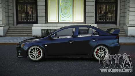 Mitsubishi Lancer Evolution X Bumuyajoq para GTA 4