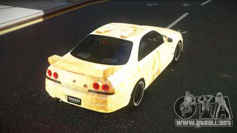 Nissan Skyline R33 Nala S4 para GTA 4