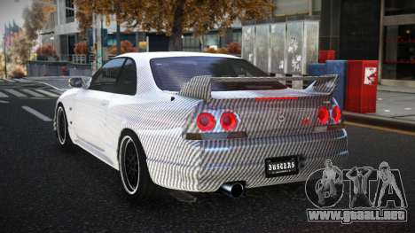 Nissan Skyline R33 Nala S5 para GTA 4