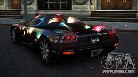 Koenigsegg CCX Reyen S4 para GTA 4