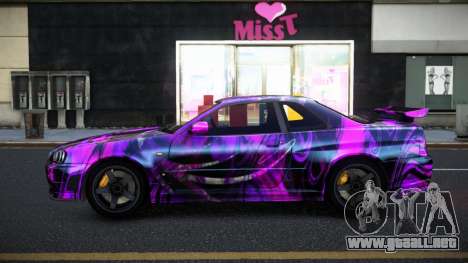 Nissan Skyline R34 Selyn S1 para GTA 4