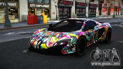McLaren 650S Dendary S1 para GTA 4
