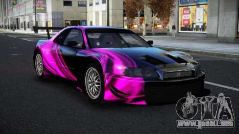 Nissan Skyline R34 Tianlage S12 para GTA 4