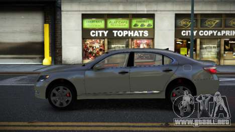 Lexus LS 600h Baqux para GTA 4