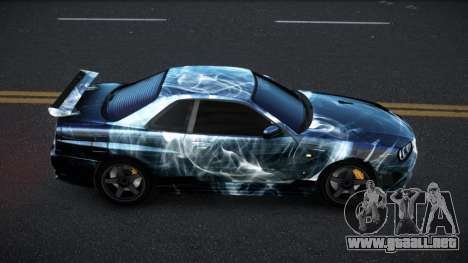 Nissan Skyline R34 Selyn S7 para GTA 4