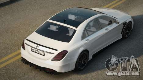 Mercedes Benz W222 S63 AMG BRABUS para GTA San Andreas