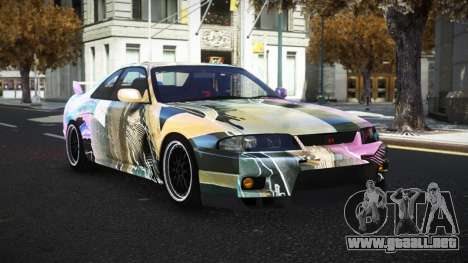 Nissan Skyline R33 Nala S10 para GTA 4