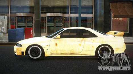 Nissan Skyline R33 Nala S4 para GTA 4